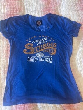 Harley Davidson T-shirt Deadwood, South Dakota in Large